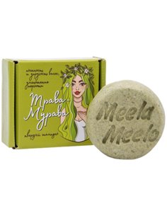 Meela Meelo Твердый шампунь Трава-мурава 85г