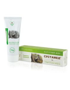 Sustamed Body balm with badger fat 75g
