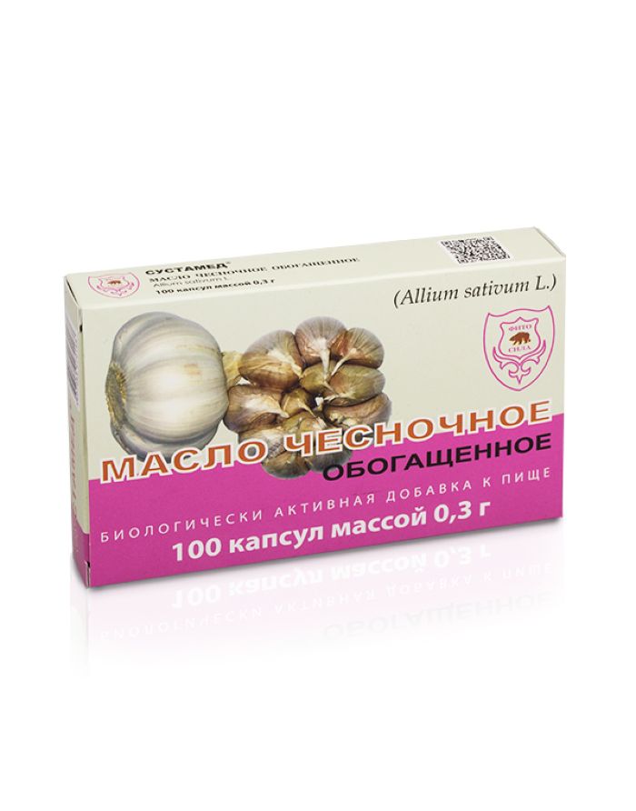 Sustamed Garlic oil enriched 100 capsules x 0.3 g