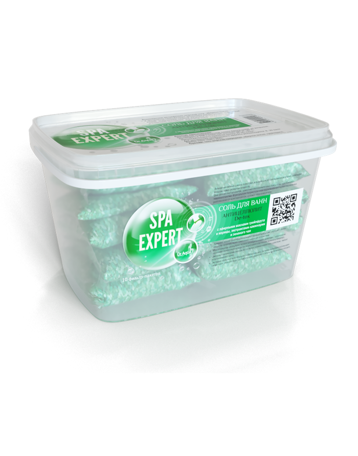 Dr.Aqua Bath Salt Anti-cellulite De-tox 1800g