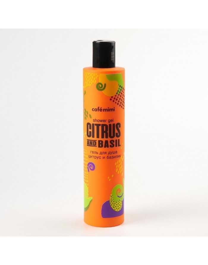 cafe mimi Shower Gel Citrus and Basil 300ml
