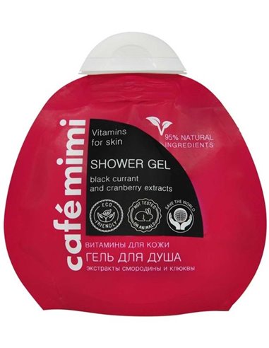 cafe mimi Shower gel Vitamins for skin 100ml