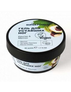 cafe mimi Гель для уставших ног Каштан и Ментол 50мл
