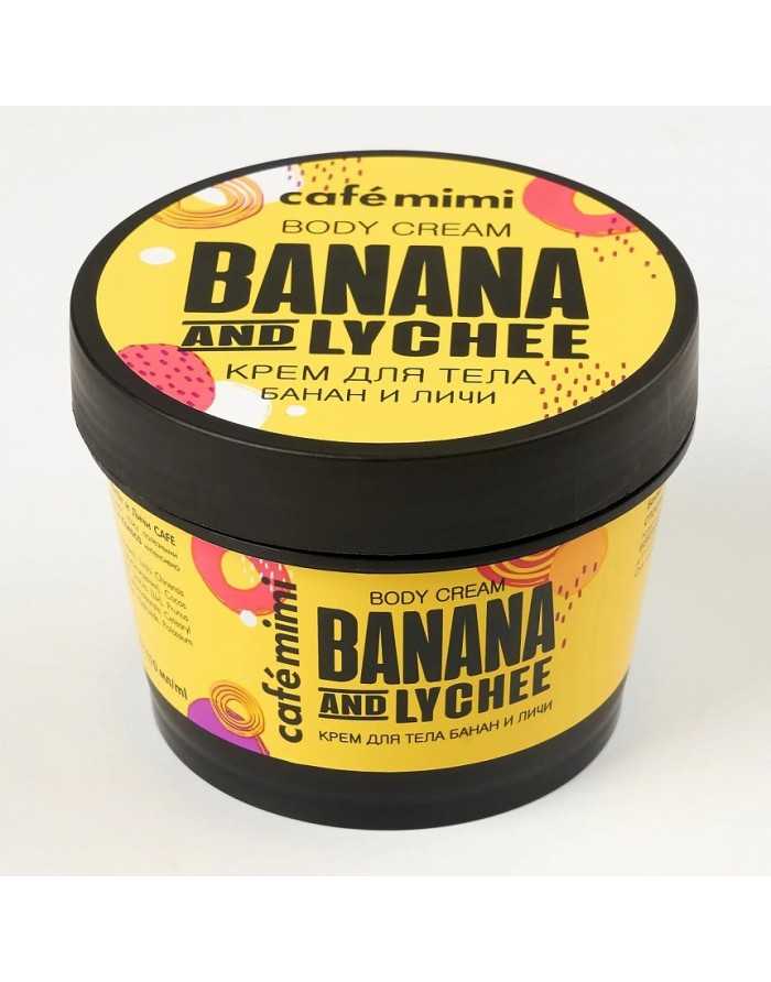 cafe mimi Body Cream Banana and Lychee 110ml