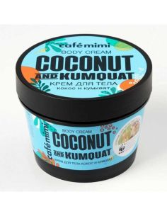 cafe mimi Крем для тела Кокос и Кумкват 110мл