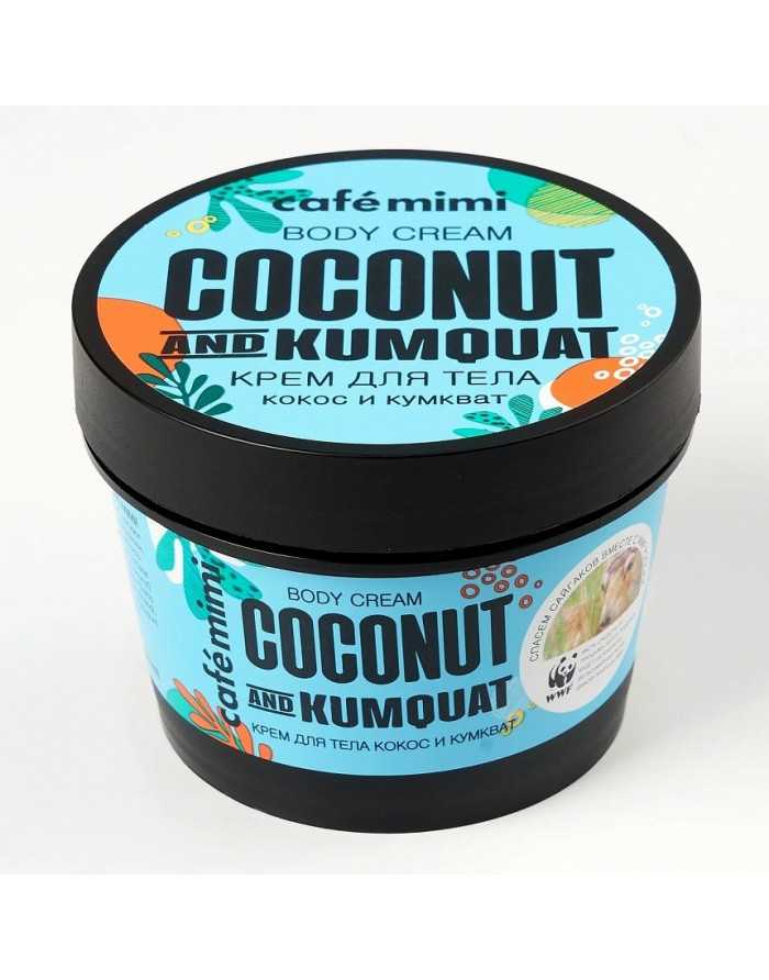 cafe mimi Body Cream Coconut and Kumquat 110ml