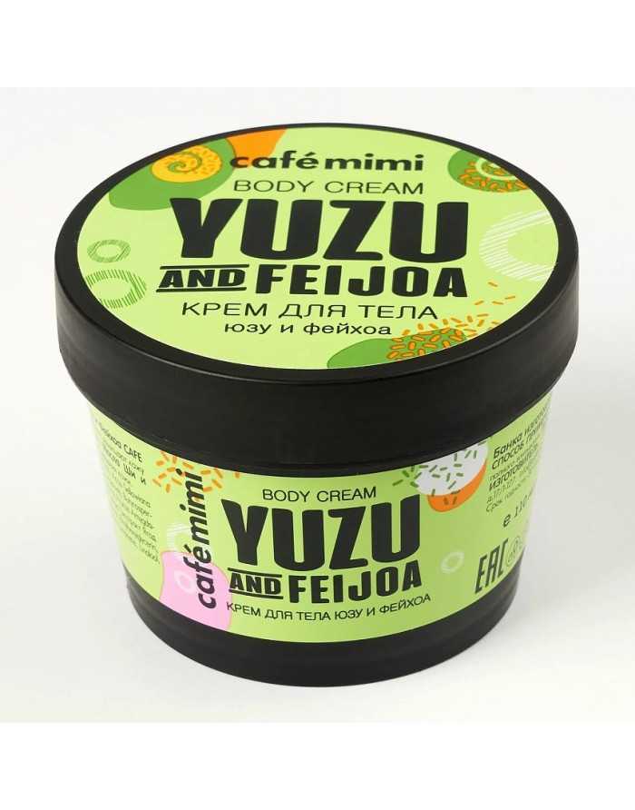 cafe mimi Yuzu & Feijoa body cream 110ml