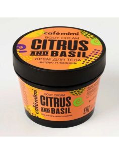 cafe mimi Крем для тела Цитрус и Базилик 110мл