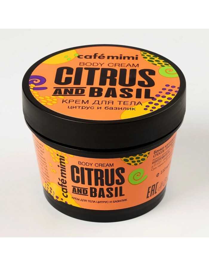 cafe mimi Citrus & Basil Body Cream 110ml