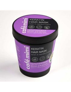 cafe mimi Кератиновая маска для волос 220мл