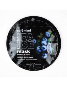 cafe mimi Blueberry and Juniper Face Mask 10ml