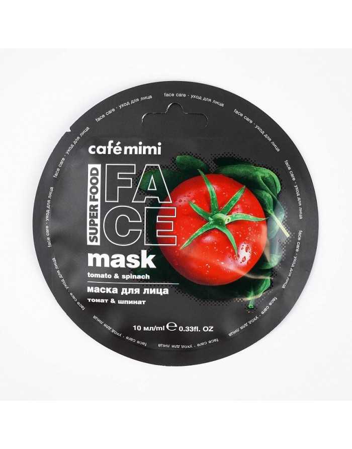 cafe mimi Face Mask Tomato and Spinach 10ml