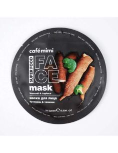 cafe mimi Broccoli and Tapioca Face Mask 10ml
