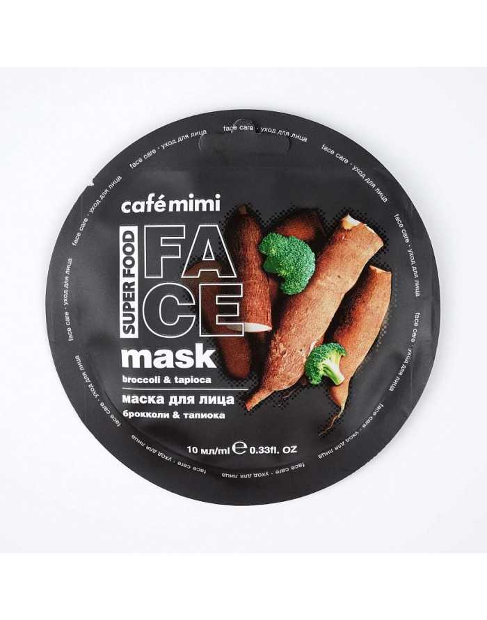 cafe mimi Broccoli and Tapioca Face Mask 10ml