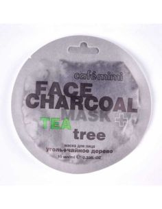 cafe mimi Face Mask Bamboo Charcoal and Tea Tree 10ml