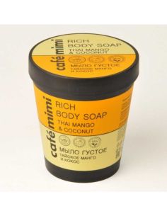 cafe mimi Мыло густое Тайское Манго и Кокос 220мл