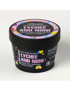 cafe mimi Мыло-мусс для тела Личи и Нони 110мл