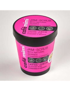 cafe mimi Скраб-джем на основе ягод Клубника и Малина 270г