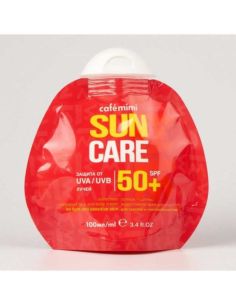 cafe mimi Солнцезащитный водостойкий крем для лица и тела SPF50+ 100мл