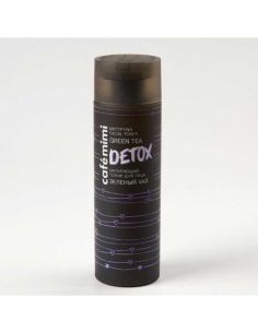 cafe mimi DETOX Матирующий тоник для лица ЗЕЛЕНЫЙ ЧАЙ 200мл