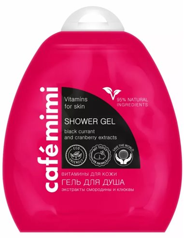 cafe mimi Shower gel Vitamins for skin 250ml