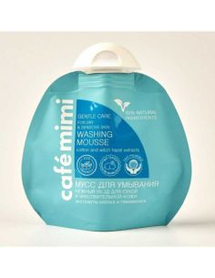 cafe mimi Мусс для умывания Нежный уход для сухой и чувствительной кожи 100мл