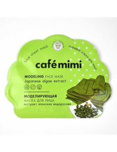 cafe mimi Modeling facial sheet mask 22g
