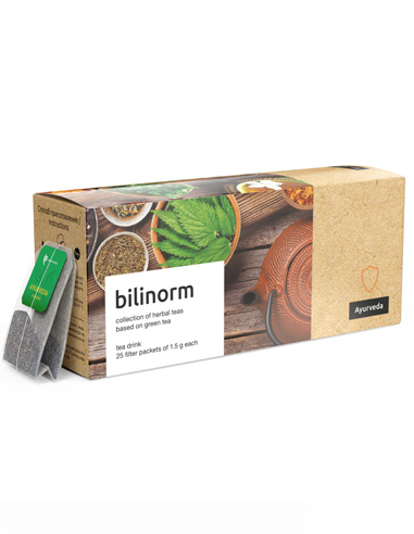 Peptides Bilinorm tea 25x1.5 g