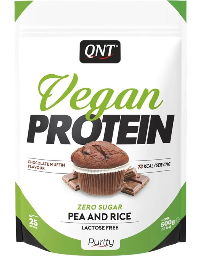 QNT Vegan Protein Chocolate muffin 500g/17oz