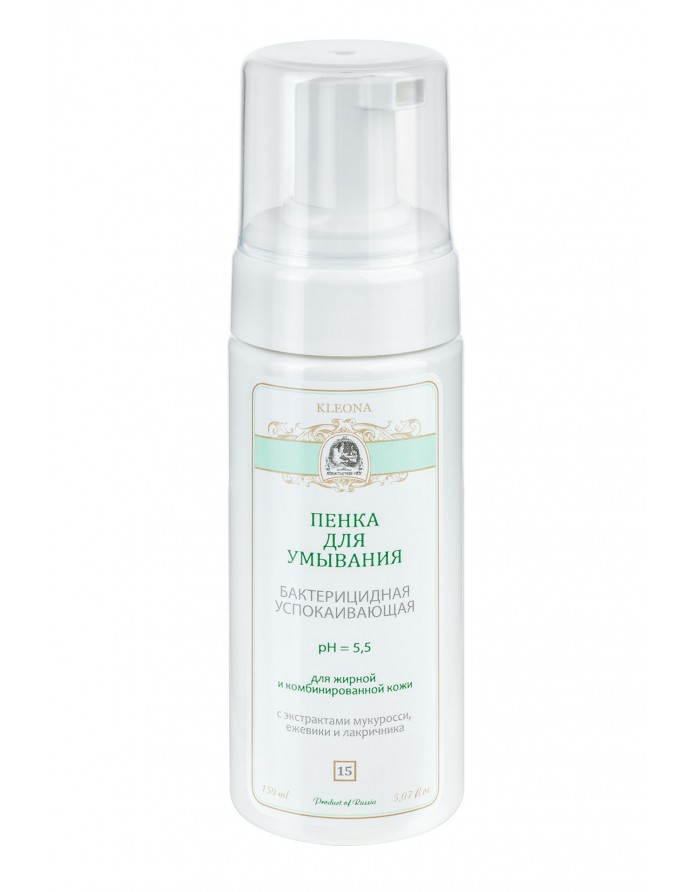 KLEONA Cleansing Foam No. 15 for oily and combination skin 150ml