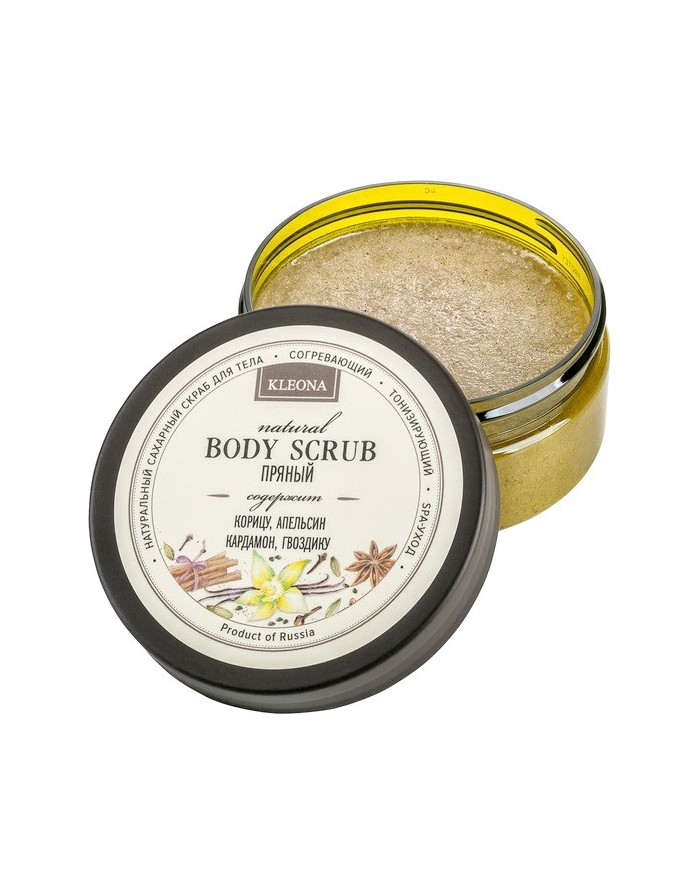 KLEONA Sugar scrub Spicy 200g