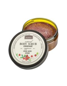 KLEONA Скраб сахарный Клюквенный 200г