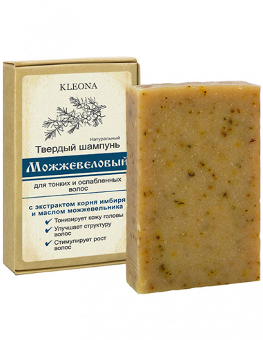 KLEONA Solid Juniper Shampoo 80g