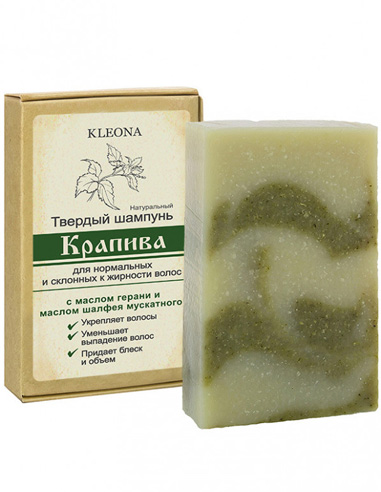 KLEONA Solid Shampoo Nettle 80g