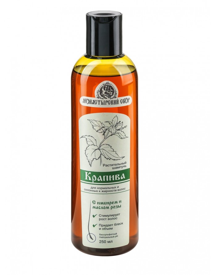 KLEONA Sulfate-free herbal shampoo Nettle for normal to oily hair 250ml