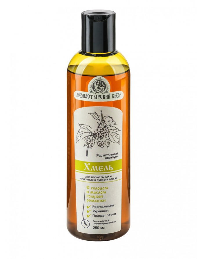 KLEONA Sulfate-free herbal shampoo Hops for normal to dry hair 250ml