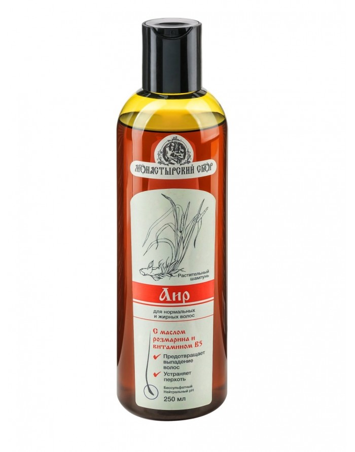 KLEONA Беcсульфатный растительный шампунь Аир для нормальных и жирных волос 250мл