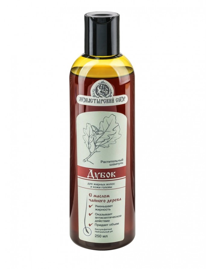 KLEONA Sulfate-free plant shampoo Oak for oily hair and scalp 250ml