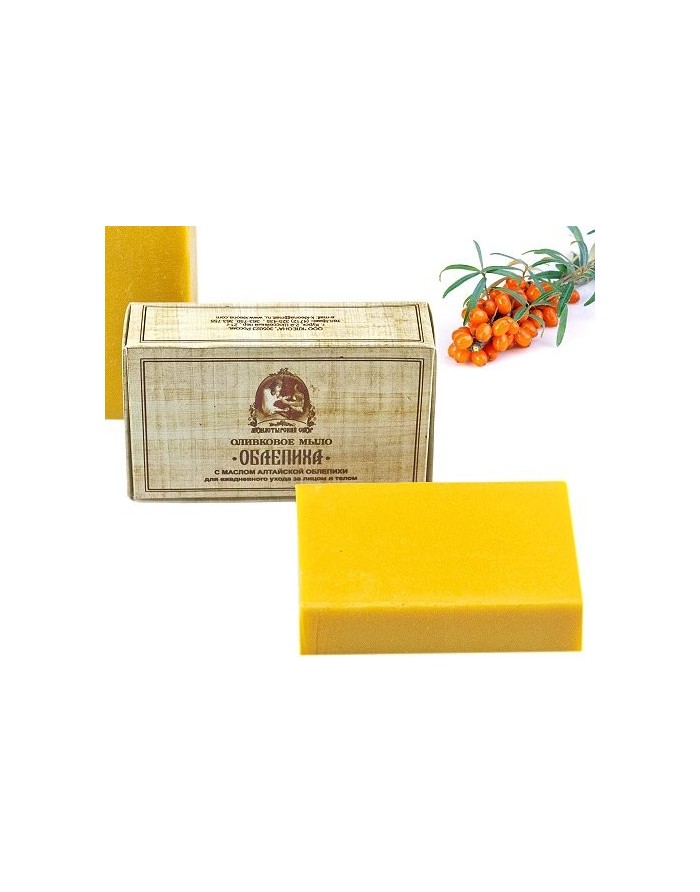 KLEONA Classic Olive Soap with Sea Buckthorn Oil 85g