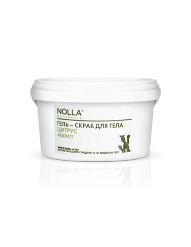NOLLA naturelle Body scrub gel CITRUS 400ml