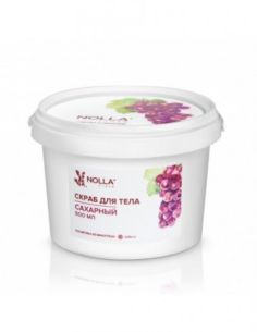 NOLLA naturelle Скраб для тела САХАРНЫЙ VINUM 500мл