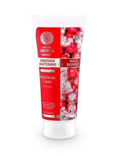 Natura Siberica White Отбеливающий ночной крем для тела 200мл