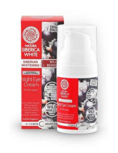 Natura Siberica White Отбеливающий ночной крем вокруг глаз 30мл
