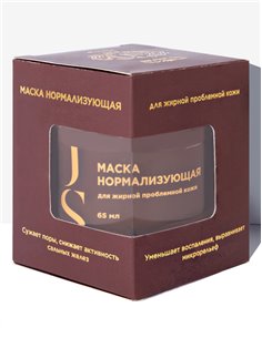 Jurassic Spa Normalizing mask for oily problem skin 65ml