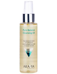 ARAVIA Professional Гидрофильное масло для умывания c салициловой кислотой и черным тмином Pure Balance Cleansing Oil 110мл