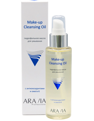 ARAVIA Professional Гидрофильное масло для умывания Make-Up Cleansing Oil с антиоксидантами и омега-6 110мл