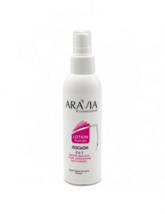 ARAVIA Professional 2in1 AHA-lotion for ingrown hairs and for hairs slow growth 150ml