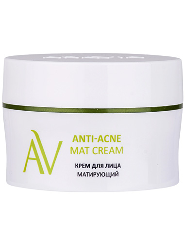 ARAVIA Laboratories Крем для лица матирующий Anti-Acne Mat Cream 50мл