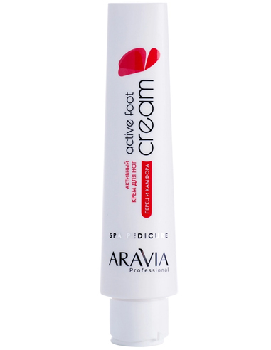 ARAVIA Professional Active Foot Cream with camphor and pepper Active Foot Cream 100ml