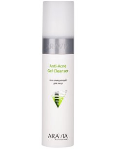 ARAVIA Professional Гель очищающий для жирной и проблемной кожи лица Anti-Acne Gel Cleanser 250мл